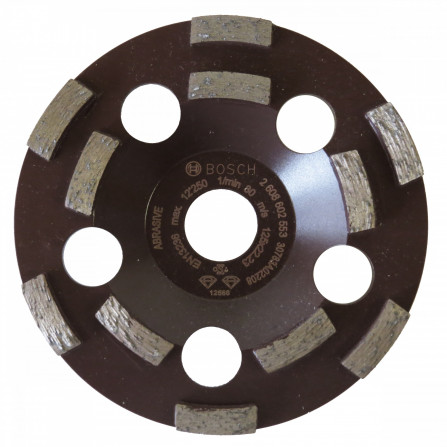 Yleiskäyttöinen timanttihiomalaikka hiomapinnoille Bosch Expert, 125 x 22,23 x 4,5 mm, 1 kpl.