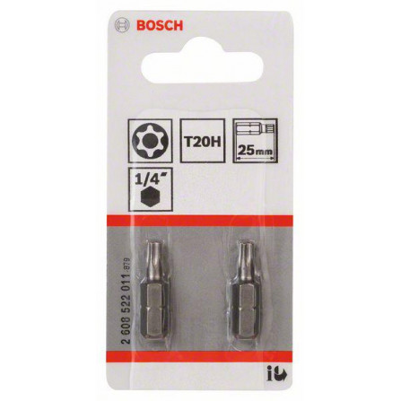 Bosch kierreterä, 2 kpl, T20H, 25 mm