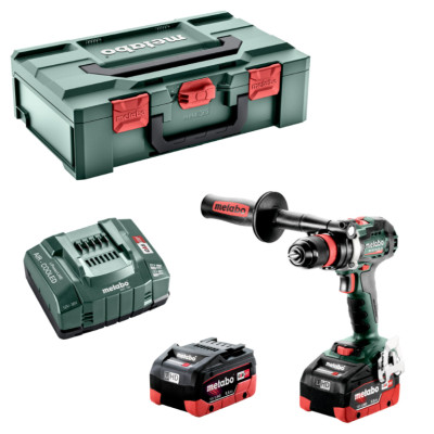 Akkuporakone/väännin Metabo BS 18 LTX BL Q I (+2x akku + laturi ASC 145 + kotelo metaBOX 145 L)