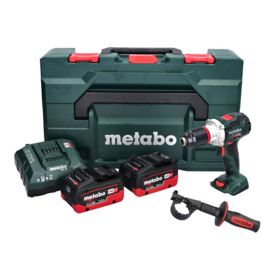 Akkuporakone/väännin Metabo BS 18 LTX BL I (+ 2 akkua + laturi ASC 145 + kotelo metaBOX 145 L)