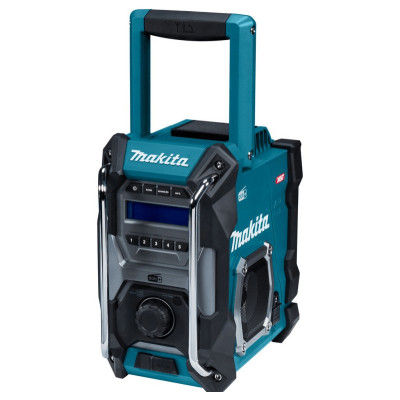 Langaton rakennustyömaaradio Makita MR003G (DAB+, FM, AUX kestävä roiskeilta, iskuilta)