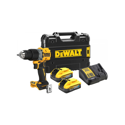 Dewalt akkuiskuporakone/väänninsarja, DCD805H2T-QW, 18V (+2X akut + laturi)