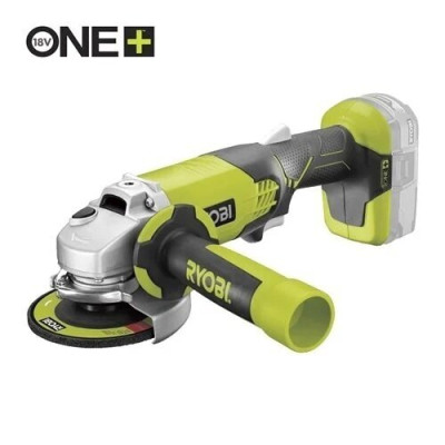 Ryobi akkukulmahiomakone R18AG-0, 18 V ONE+, 115 mm (ilman akkua ja laturia)