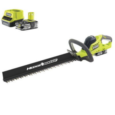 Ryobi pensasleikkuri RHT1850H25HS, 50 cm (akun ja laturin kanssa)