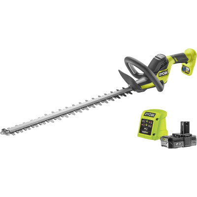 Ryobi akkupensasleikkuri RY18HT55A-120, 18 V ONE+, 1x 2,0 Ah akku ja laturi