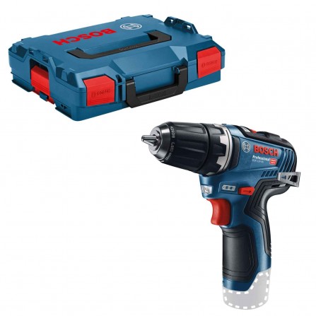 Langaton ruuvimeisseli Bosch GSR 12V-35 + kotelo (ilman akkua ja laturia)