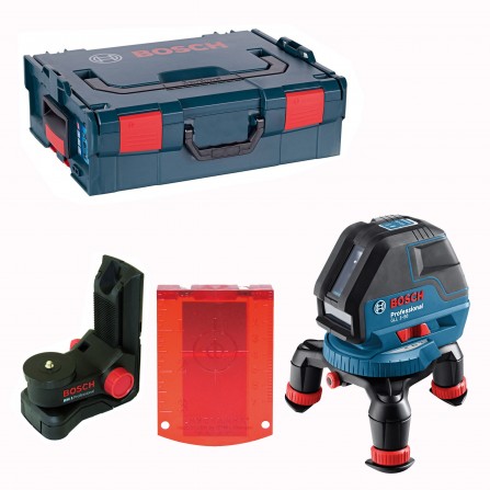 Langaton lineaarinen laservaaka Bosch GLL 3-50, kotelo + tarvikkeet