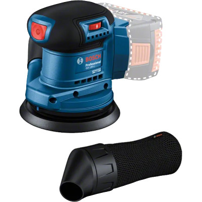 Akkukäyttöinen epäkeskohiomakone Bosch GEX 185-LI Professional (06013A5020)