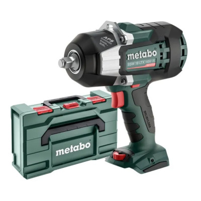 Akkukäyttöinen iskuporakone Metabo SSW 18 LTX 1450 BL (jopa 1450 Nm)
