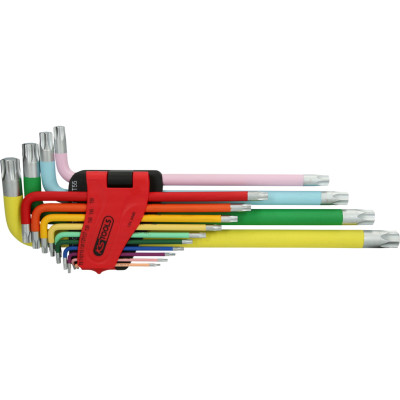 KS Tools Torx-kulma-avainsarja, extrapitkä, 14-osainen (151.4440)