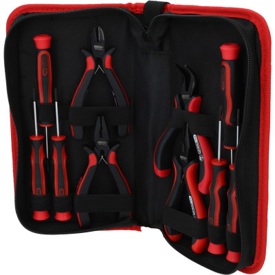 KS Tools -tarkkuusmekaniikan työkalusarja, 10-osainen (500.7220)