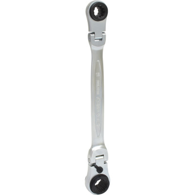 KS Tools 4-in-1 GEARplus käännettävä nivelletty kaksoislenkkiavain, 10x13-17x19mm (503.4745)