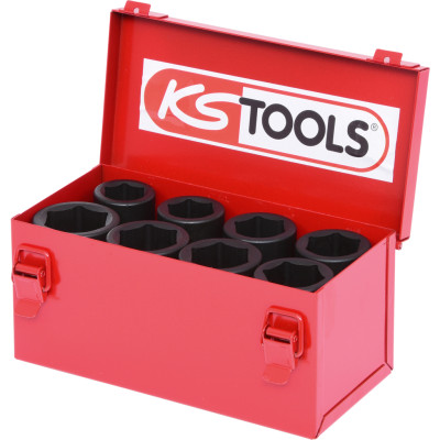 KS Tools 3/4" kuusiokolohylsysarja, 8-osainen, pitkä (515.0510)