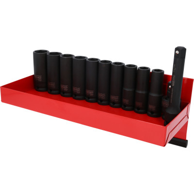 KS Tools 1/2" kuusiokolohylsysarja, pitkä, 13-osainen (515.0612)