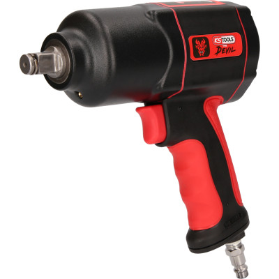 KS Tools 1/2" THE DEVIL -tehokas pneumaattinen iskuruuvinväännin, 1600 Nm (515.1200)