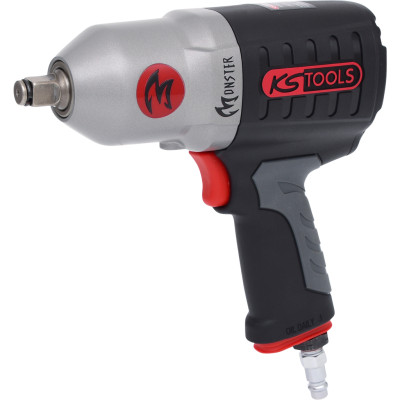 KS Tools 1/2" MONSTER tehokas pneumaattinen iskuruuvinväännin, 1690 Nm (515.1210)
