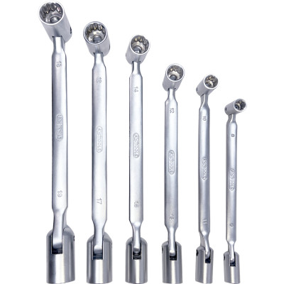 KS Tools kaksoisnivelavainsarja, 6-osainen (517.0310)