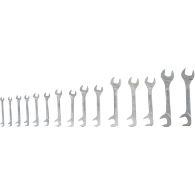 KS Tools kaksoisavoin avainsarja, 15°+75°, 15-osainen, 3,2-17 mm (517.1700)