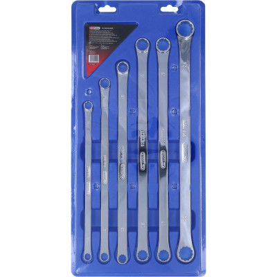 KS Tools CHROMEplus -kaksoislenkkiavainsarja, XL, 6-osainen (518.0800)