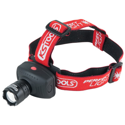 KS Tools UltimateBEAM -otsalamppu, jossa on tarkennuspiste, 140 lumenia (550.1238)