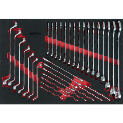 KS Tools -avainsarja, 35-osainen, 1/1-järjestelmäsisäosa (711.3035)