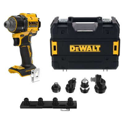 DeWalt akkukäyttöinen porakone ja ruuvinväännin DCD803NT-XJ 18 V, 4 päätä, 73 Nm