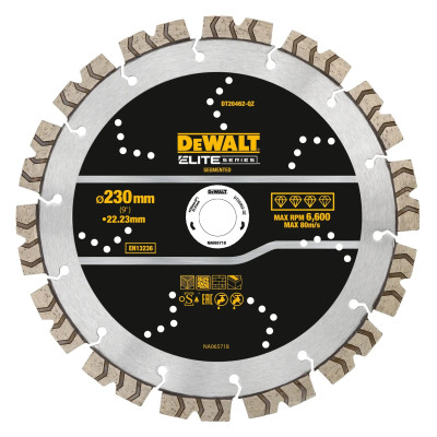 DeWalt ELITE timanttileikkuulaikka DT20462-QZ 230 x 22,23 mm