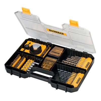 DeWalt yleiskäyttöinen tarvikesarja DT71569-QZ 100 osaa TSTAK