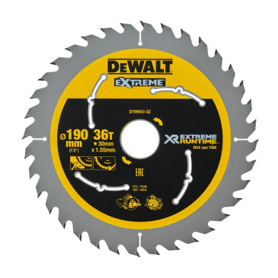 DeWalt pyörösahanterä DT99563-QZ 190 x 30 mm 36