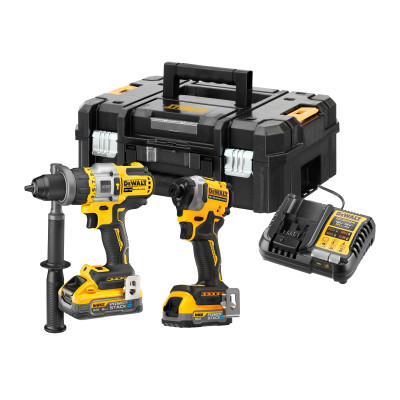 DeWalt akkutyökalusarja DCK2052H1E1T DCD999 DCF850 18 V