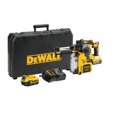 DeWalt akkukäyttöinen yhdistelmäporavasara DCH275P2 18 V su dulkių nusiurbimu