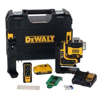 DeWalt akkukäyttöinen viivalaser DCLE34035D1 18 V su nuotoliniu valdymu
