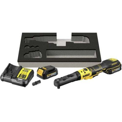 DeWalt akkuräikkäväännin DCF510E2G 18 V, 3/8–1/2, 1 x 1.7 Ah Powerstack