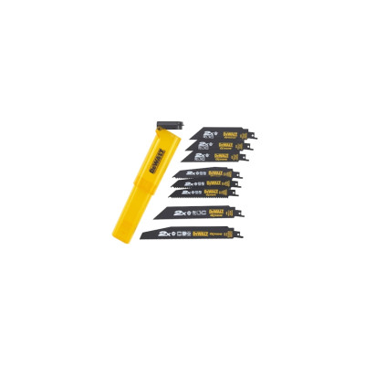 DeWalt puukkosahanteräsarja DT2443L-QZ 8 osaa DT2443L-QZ