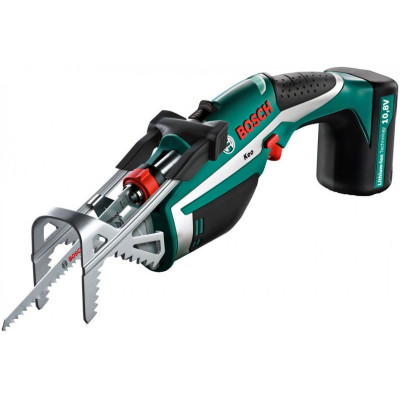 Bosch Keo akkukäyttöinen puutarhasaha 18 V, 2,0 Ah, 80 mm, akulla ja laturilla