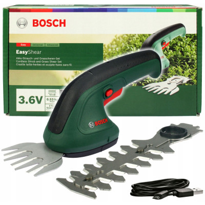 Bosch EasyShear akkukäyttöiset ruoho- ja pensassakset 3,6 V