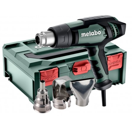 Sähköpuhallin Metabo HGE 23-650 LCD (603065500), 2300 W + matkalaukku